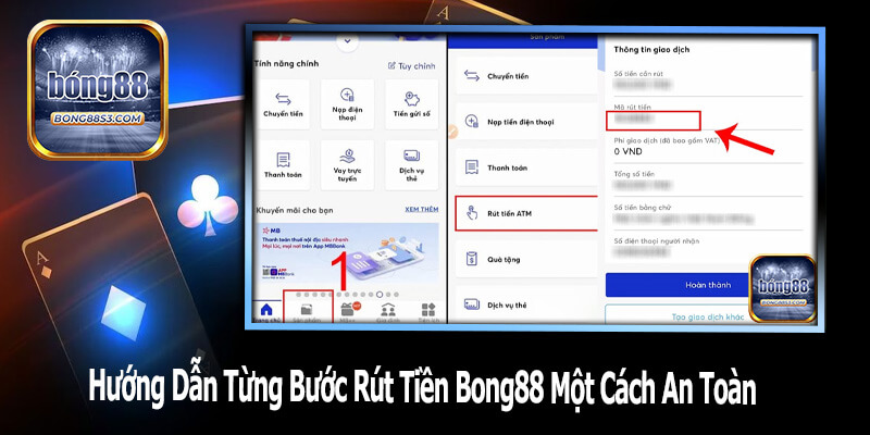 Hướng Dẫn Từng Bước Rút Tiền Bong88 Một Cách An Toàn