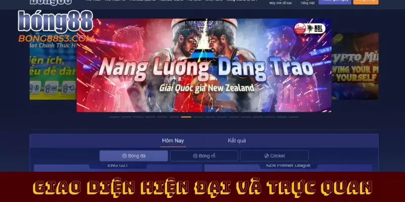 Giao Diện Nhà Cái Hiện Đại Và Trực Quan